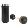 Outdoor Portable Coffee Pot French Press Coffee Maker Stainless Steel Insulated Travel Mug with