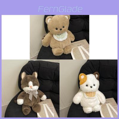 Cartoon Plush Bear Backpack For Kids With Animal Pattern And Curved Shoulder Straps