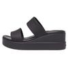 Ciabatte a fascia da donna nere 206219-060