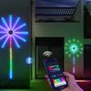 RGB Color RGBIC Firework Light Music Sound Sync Dream Meteor Lamp  Holiday Party
