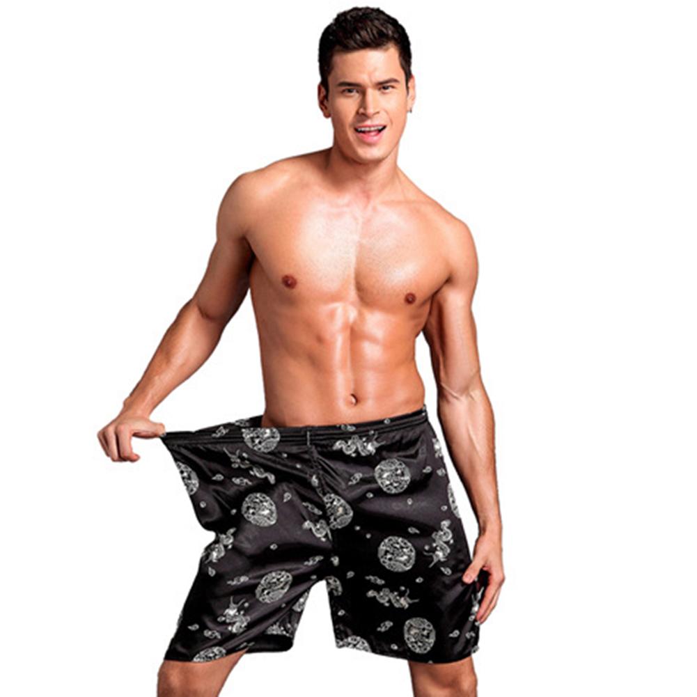 Buy Mens Sleepwear Underwear Silk Shorts Nightwear Pyjamas at