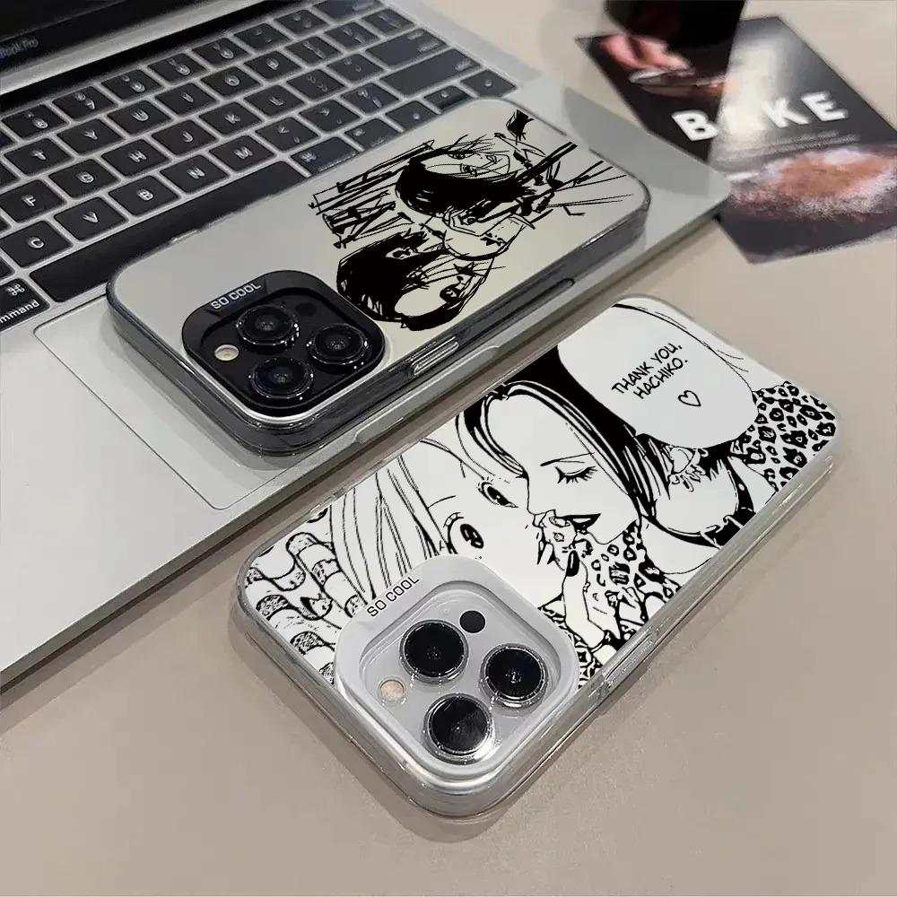 Anime Cool N-Nana Osaki Line Phone Case for Samsung Galaxy S26 S25 S24 S23 S22 S21 S20 Note20 FE Ultra Edge Plus 4G 5G Anti Fall