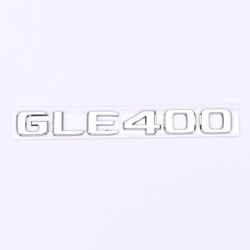 Compatible with New Mercedes GLE320, GLE400, GLE450, GLE500 Tail Badge Number Stickers