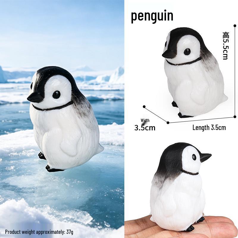 Solid Cute Animal Models: Squirrel, Shiba Inu, Teddy, Hamster, Panda, Flying Squirrel Car/Desktop Ornaments