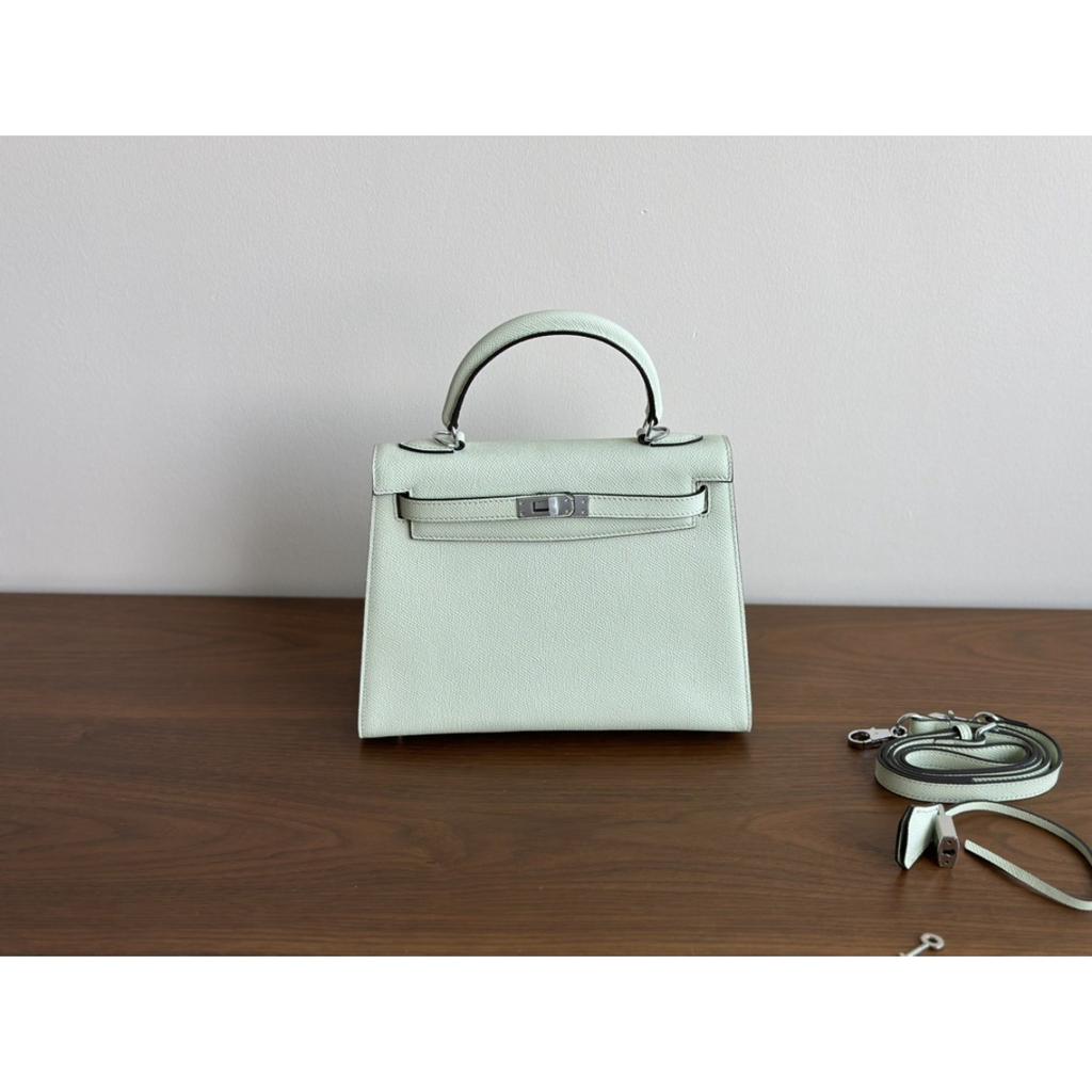 Kazilan Kelly 25 padrão de palma couro de vaca moda ombro portátil mensageiro bolsa de trabalho versátil mini bolsa