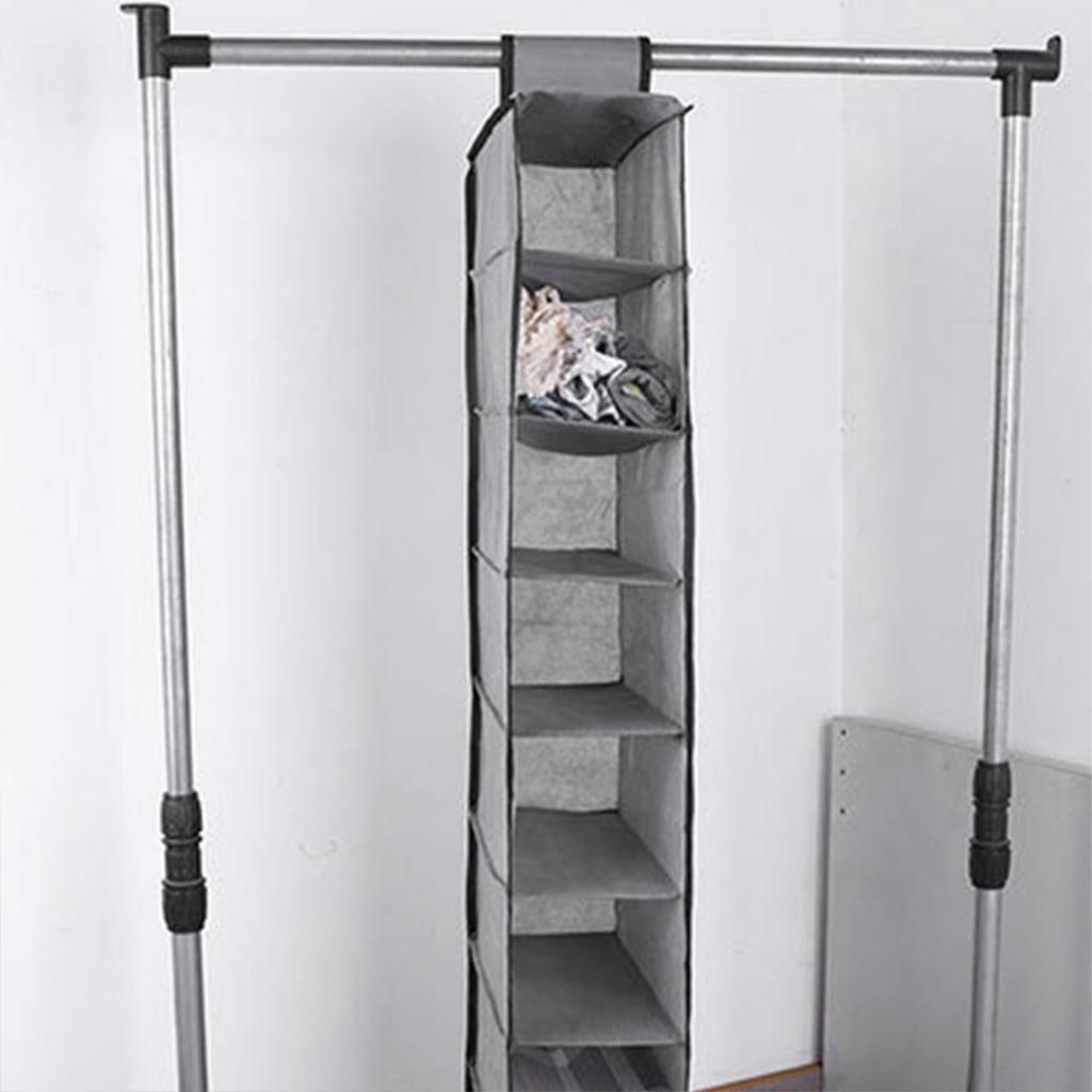 Hanging Shoe Organizer 10-Shelf Hanging Closet Organizers Storage Shoes Organizer Shelves Hanging Shoe Rack Holder for Bedroom