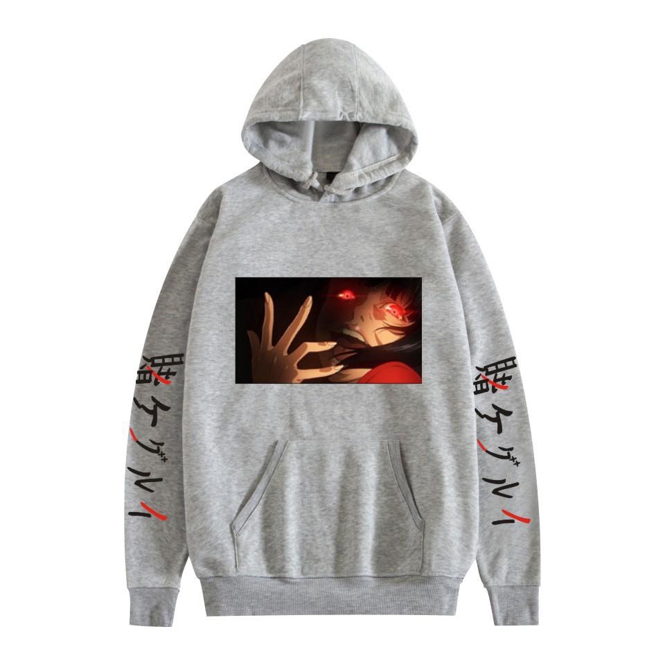 New Day Manga Cartoon Print Hooded Sweater