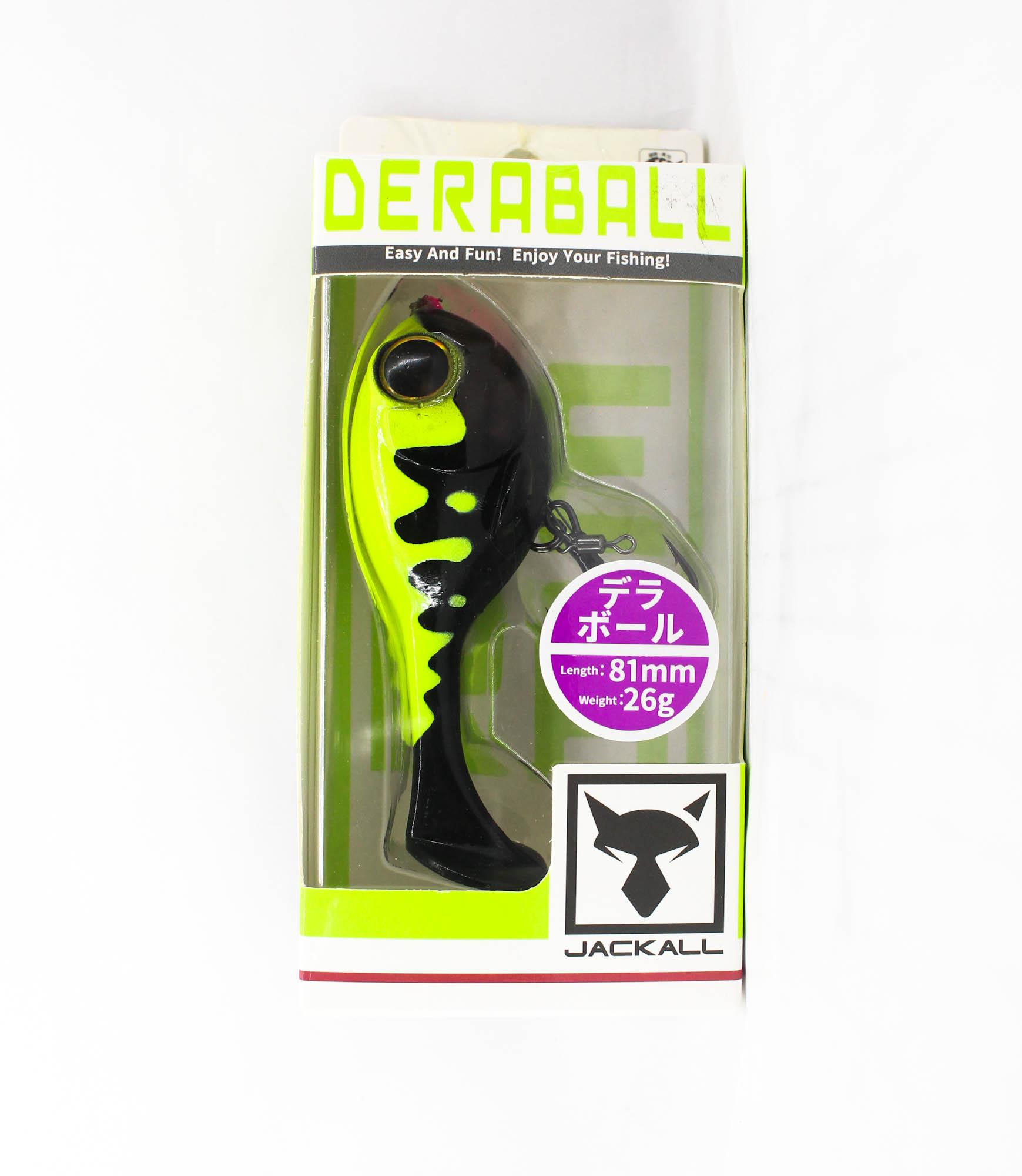 

Jackall Deraball Soft Plastic Sinking Lure 26 grams Chart Back Black (0774)