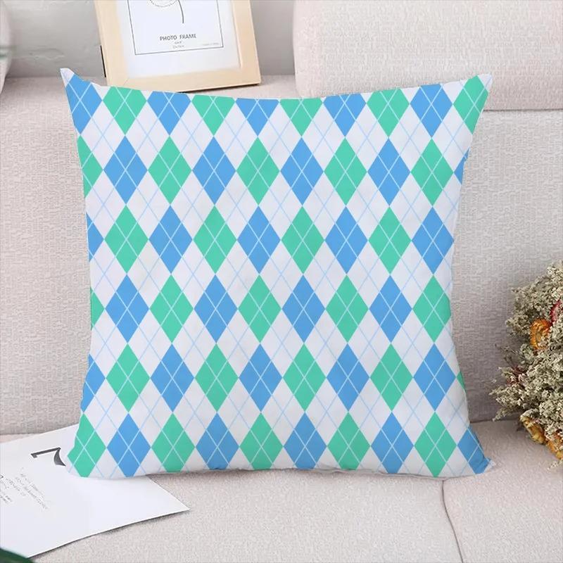 Simple Pattern Decorative Pillowcase Living Room Office Home Pillowcase Car Ornaments