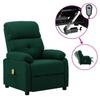 Day and Night - Day and Night Electric Massage Chair Dark Green Fabric