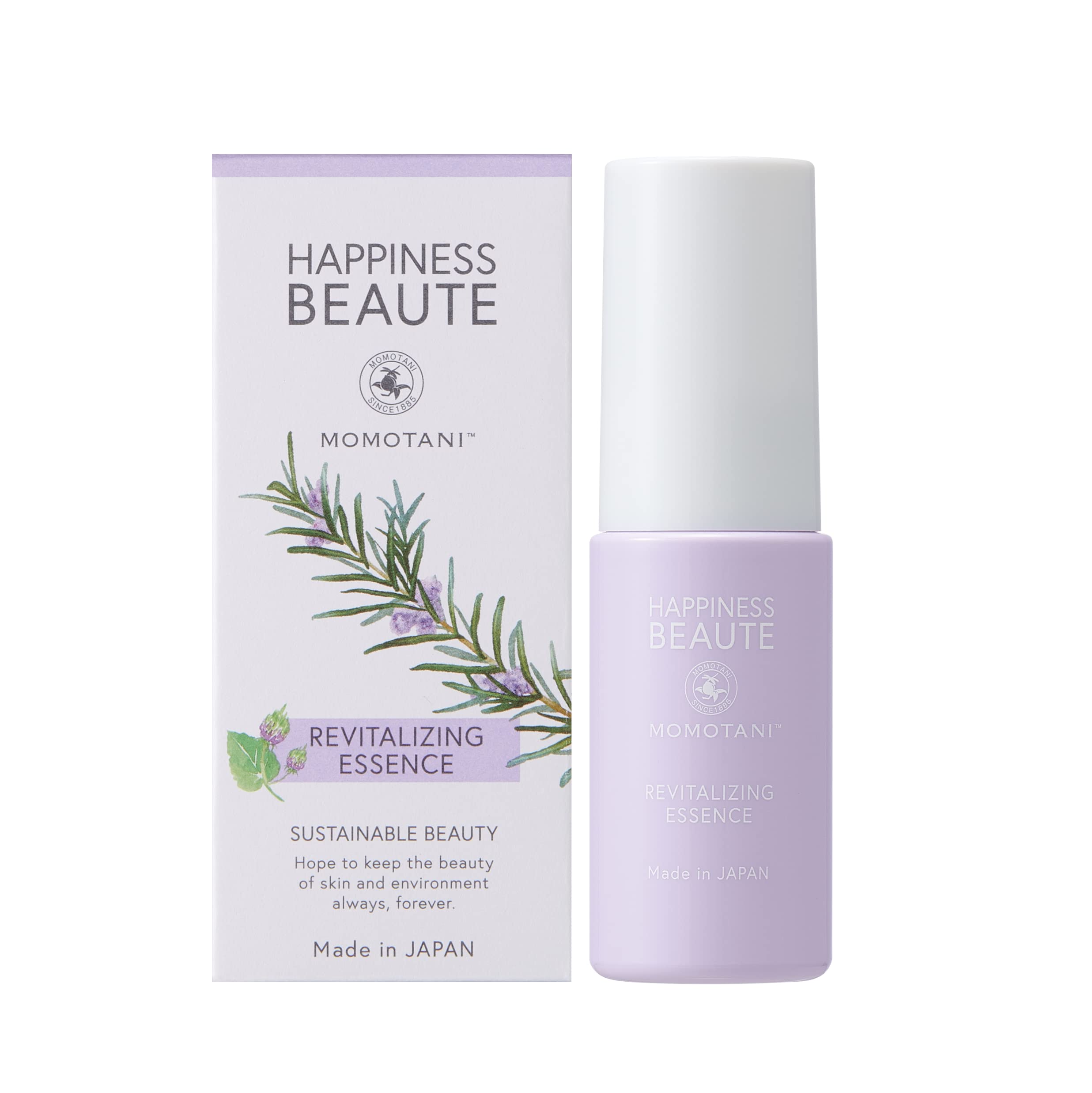 

Восстанавливающая эссенция Happiness Beaute 30 мл, сертифицированная для повышения упругости кожи (Сделано в Японии) Сыворотка/Халяль