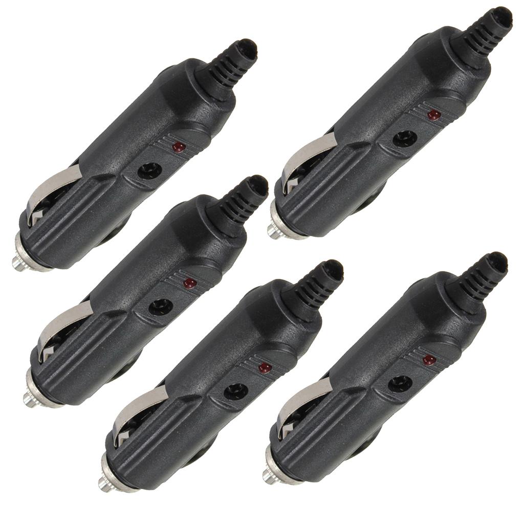 12V DC Car Charger Power Suppy Cable Cord Cigarette Lighter Plug Connector 9.2cm Auto Accessories