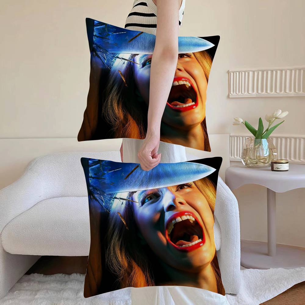 American Horror Story 1984 Pillow Case Sofa and Living Room Decorative Cushion Covers Dust-proof and Mite-proof Invisible Zipper