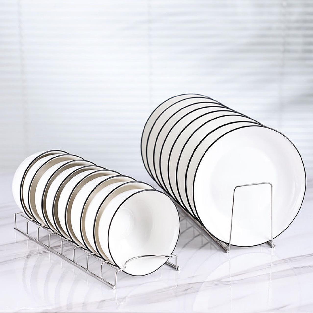 

Stainless Steel Dish Drying Rack for Bowls and Plates Thickened Bowl Rack