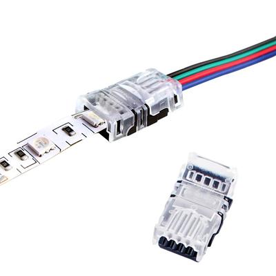 5pcs/lot 2pin LED Light Strip Terminal Connector for SMD 2835 3528 5050 WS2182B LED Strip Light Terminal Splice Connector