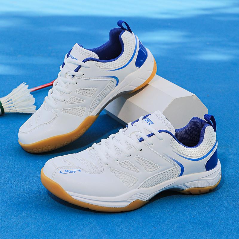 Badminton Shoes for Men and Women Professional Sports Training Shoes Shock-Absorbing Breathable Table Tennis Shoes, Tennis Shoes