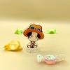 One Piece Anime Chibi Acrylic Stand Double-Sided Layered Desktop Decoration Collectible Ornament Birthday Gift For Fans