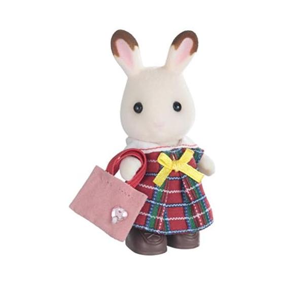Sylvanian Families Одежда для переодевания [Девочка, Платье] (красный)] D-24 ST Сертификация Для возраста 3+ Игрушка Кукольный домик Sylvanian Families EPOCH
