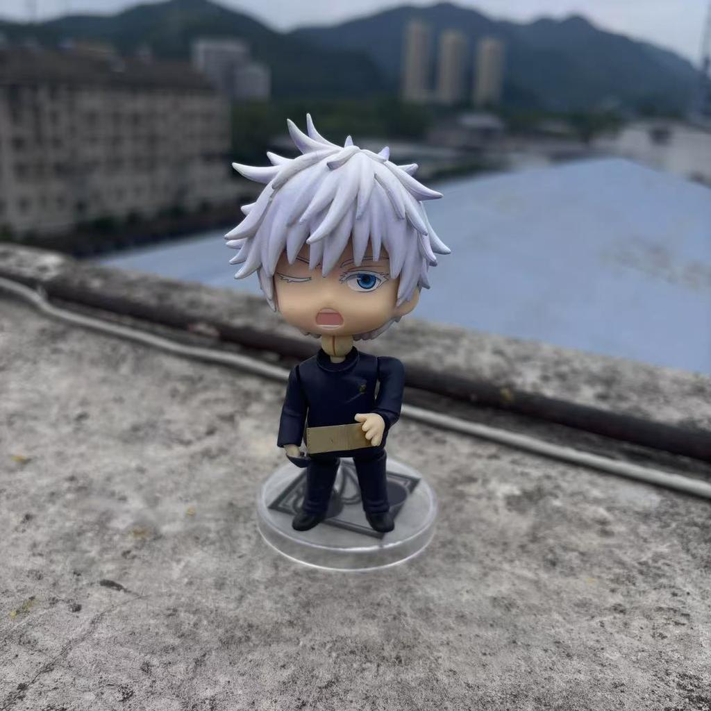 Cheap  Anime Jujutsu Kaisen Gojo Satoru Cute 2205 Figure Model Toys