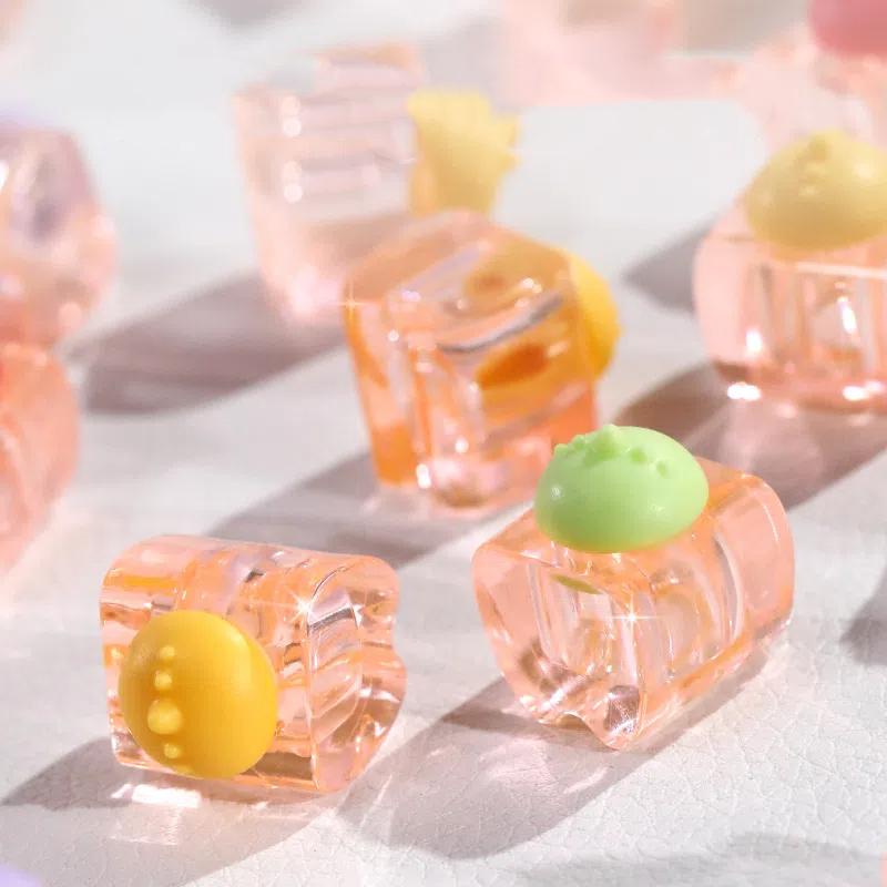 Children's Baby Tooth Commemorative Box Tooth Fetal Hair Preservation and Storage Baby Baby Teeth Transparent Tooth House