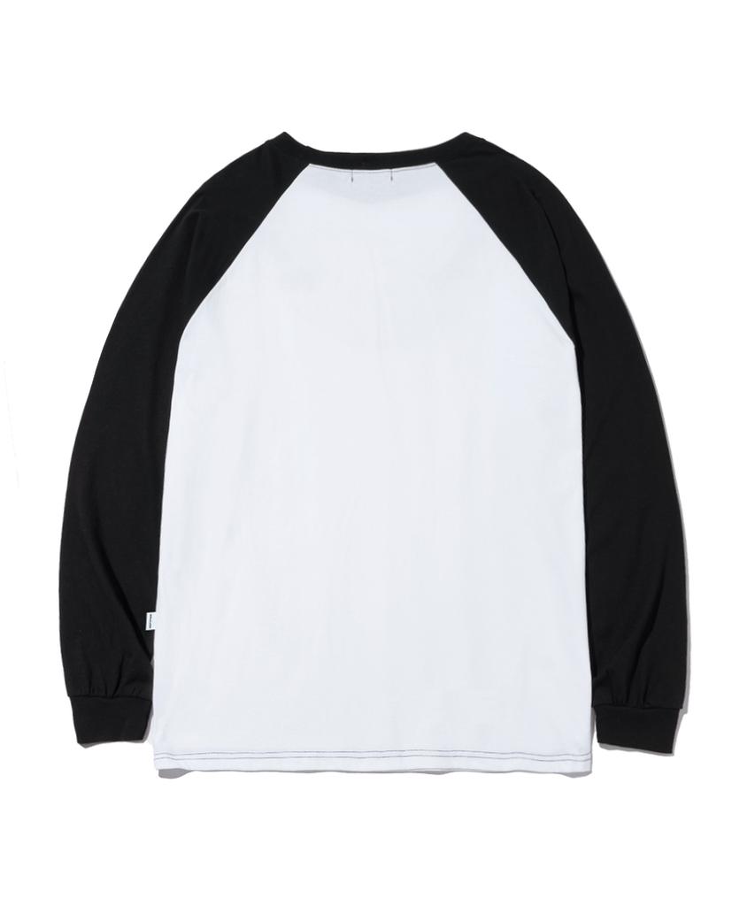 ESCAPEFROM Patch Vintage Logo Print Long Sleeve Black