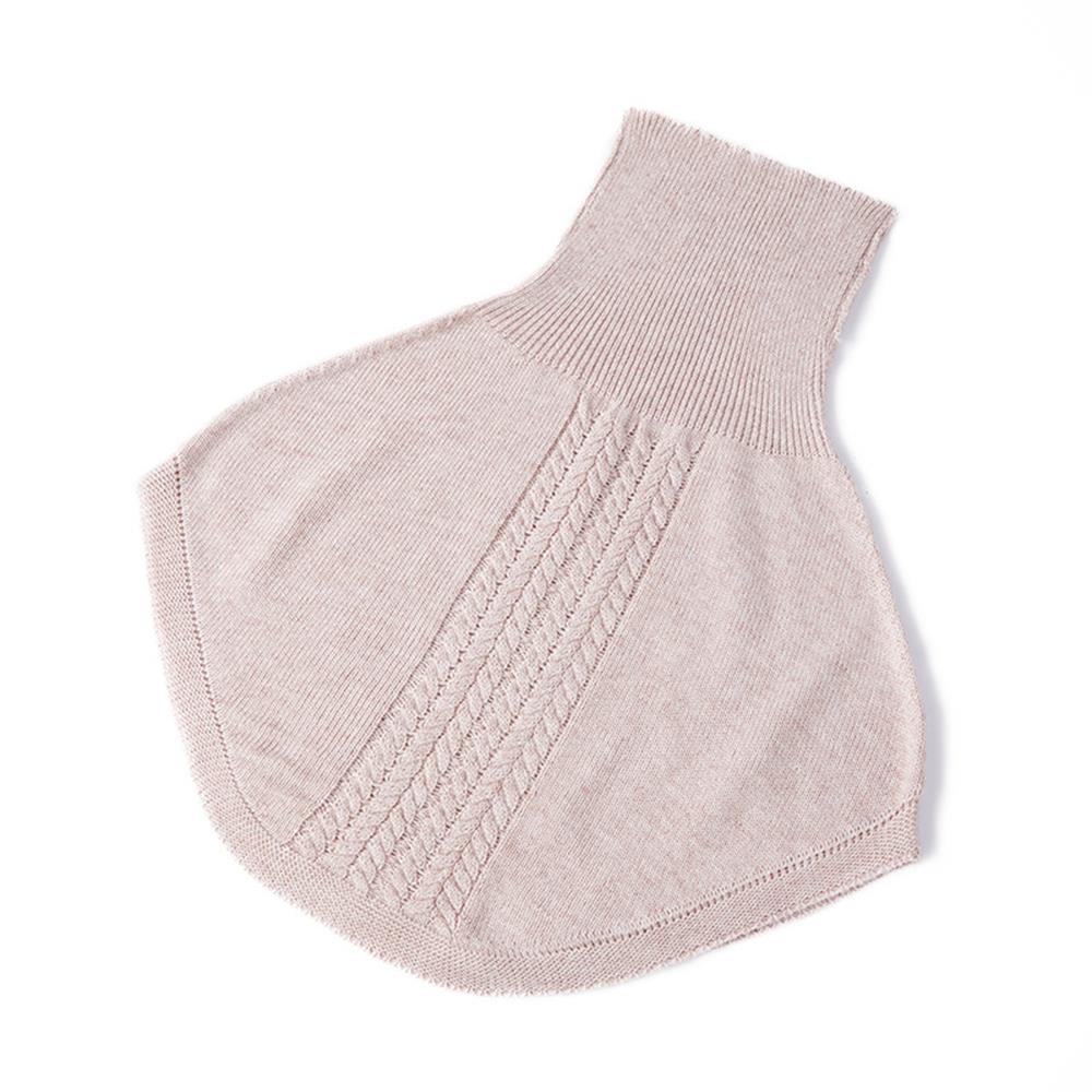 Winter Warm Knitted Fake Collar Detachable Turtleneck for Women False Collar Windproof Warm Shawl Scarf Neck Guard Collar