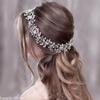 Luxuriöse Blumenstirnbänder, Diademe, Haarschmuck für Hochzeiten, für Frauen, Braut, Haarschmuck, Brautstirnband, Kopfschmuck, Party-Haarband