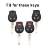 2/3/4Button Car Key Case Cover For Nissan March Tiida Altima Armada Cube Juke Maxima Pathfinder Rogue Shell Fob Holder Protector