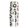 Herren Pyjamahose mit Weihnachtsdruck für Freizeit und Schlaf