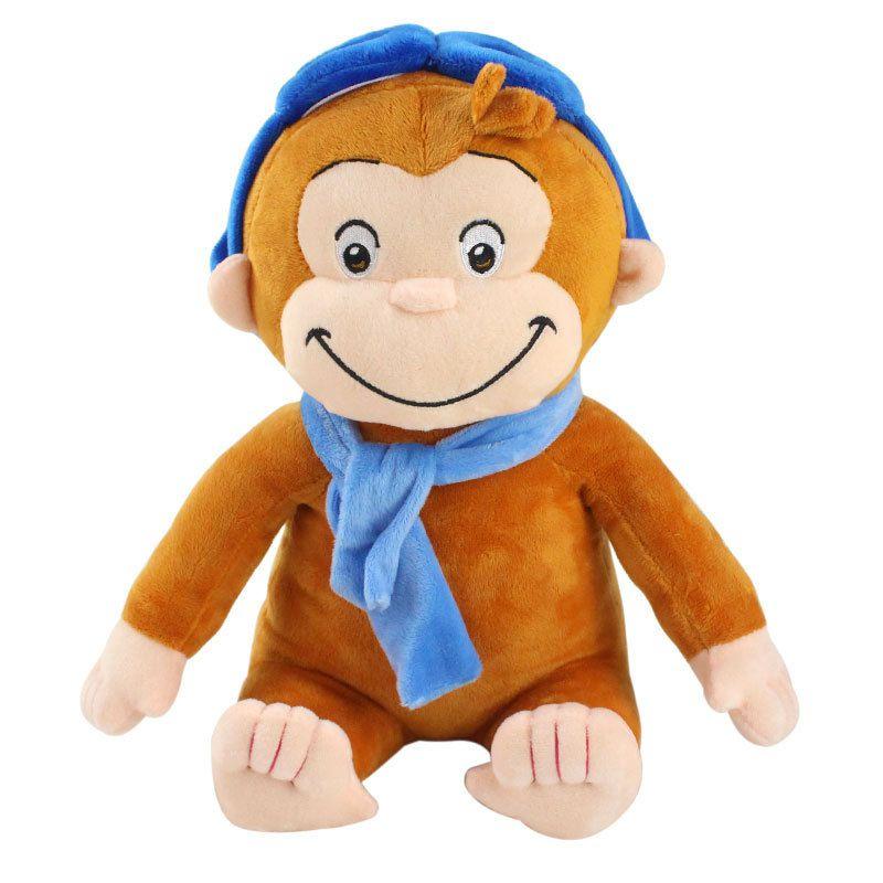 Adorable Curious George Plush Toy For Kids Soft And Cuddly Stuffed Animal Doll