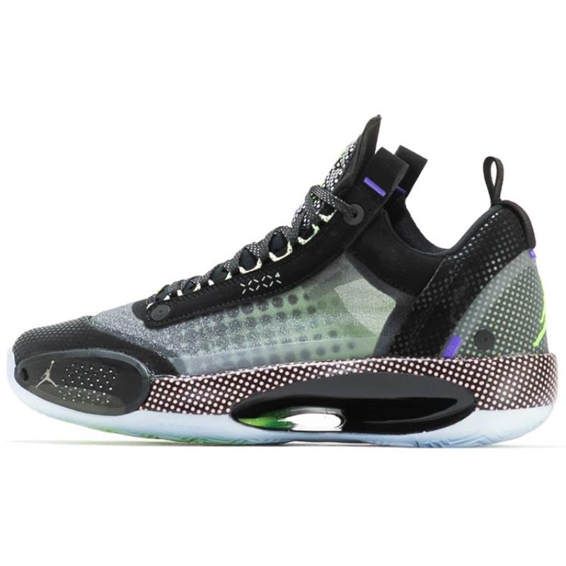 

Jordan Xxxiv Low Black Vapor Green Bleached Coral Jordan CZ7750-003 44