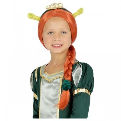 Shrek Mädchen Fiona Geflochtenes Kostüm Kopfbedeckung