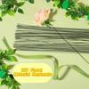 100-1000pcs Paper Floral Wire 0.3mm/0.0118Inch Diameter 40cm Long Iron Wire Used for DIY Nylon Stocking Flower Branche Making