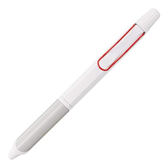 uni-ball 3-Color Ballpoint Pen Jetstream Edge 0.28 White Red Ultra-Fine but Easy to Write SXE3250328