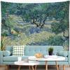Sea Voyage Oil Painting Tapestry Wall Hanging Van Gogh Art   Bedroom Living Room Home