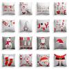 Home Decoration Christmas Merry Christmas Santa Pillow Case Cushion Cushion Decoración Navideña
