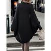 Women S Knitted Cardigan Long Sleeve Loose Fit Casual Autumn Winter