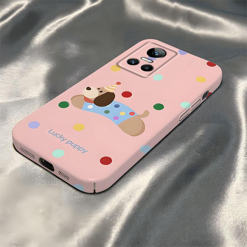 

Чехол для мобильного телефона Realme GT Neo3 в горошек, Новая пленка, Всесторонний противоударный жесткий чехол, Защитный чехол True Me GTNeo3