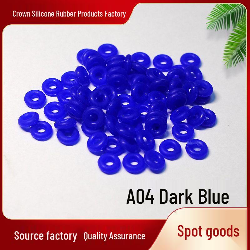 50-Piece Jade Silicone Spacer Rings for Bracelets, Chains, and Necklaces