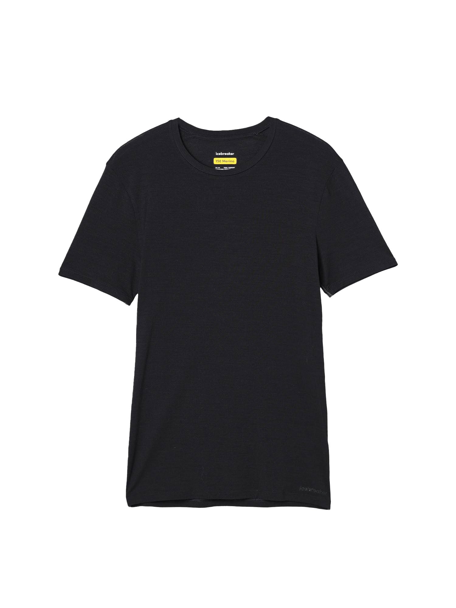 [Icebreaker] [Icebreaker] Short-sleeved T-shirt for men, size M, Anatomica SS Crewe, Black, size L