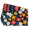 Cotton Linen Waterproof Placemats Set of 4, Daisy Floral Dining Mat Table Mats Decor