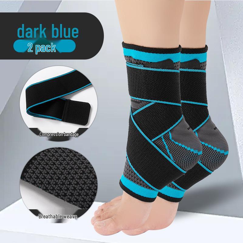 Men's Ankle & Wrist Support Sleeve for Sports: Anti-Sprain Joint Protection Gear for Football & Badminton