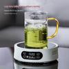 YIHUTEA Heat-Resistant Glass Tea Infuser Cup