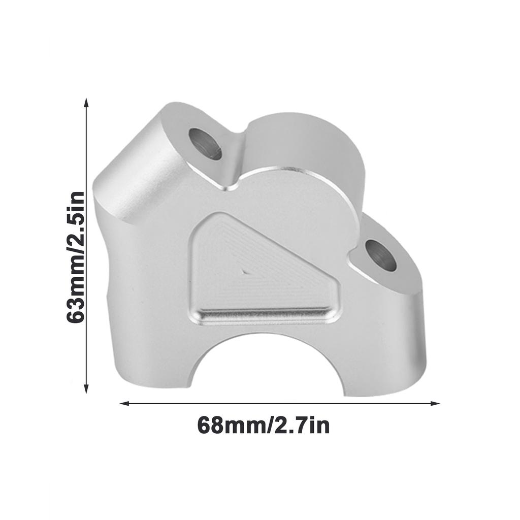 CNC Aluminum Motorcycle Handlebar Riser Clamp Height Up Adapters for R1200GS LC ADV 1418