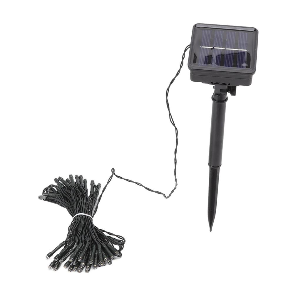 Solar String Light 50 LED 8 Modes IP65 Waterproof Decorative Outdoor Lamp String for Garden Courtyar