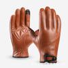 Top Layer Cowhide Gloves for Men's Motorcycle Motorcycle Riding Warm Touch Screen Outdoor Winter Windproof Gloves