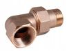 Brass Angle Union with O-ring 3/4"