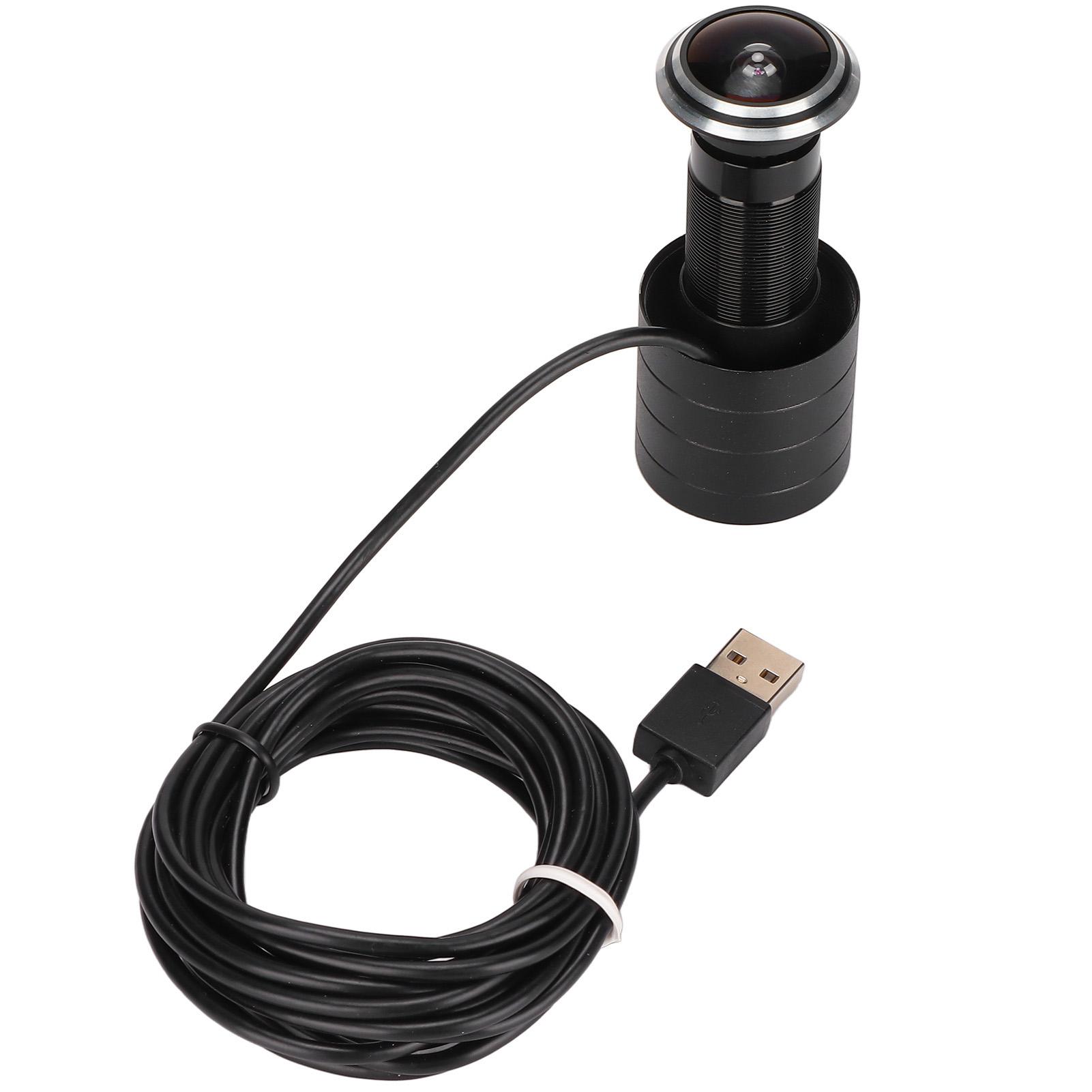 

Камера з дверним вічком, ширококутна 1080P, 2 мільйони пікселів, бездротова, USB HD-камера з вічком для дому