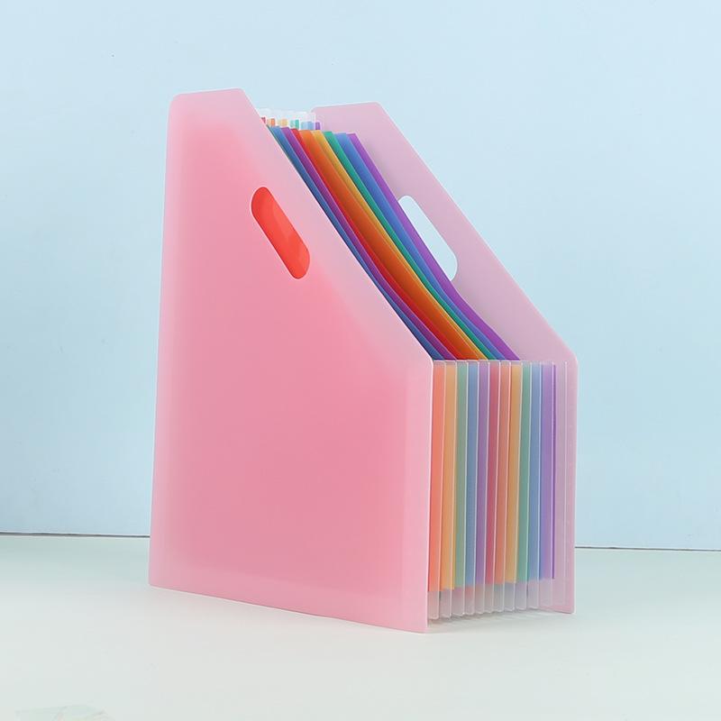 A4 Accordion-Style Expandable Document Folder for Large Capacity Storage
