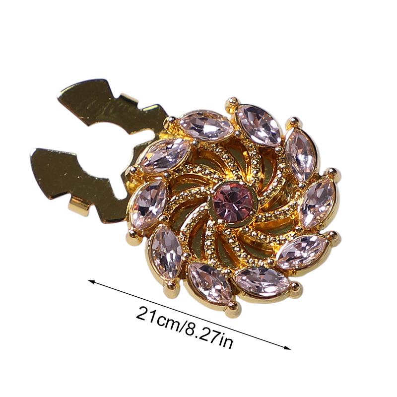 1PC Luxury Fashion Clothing Closures Alloy Swan Rhinestone Button Originality Swan Rhinestone Button Set Alloy Button